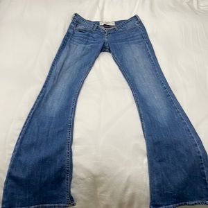 Size 24 Hollister Low Rise Flare Jeans